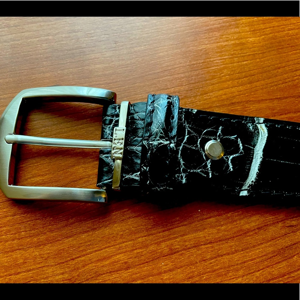 LEN crocodile belt